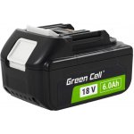 Green Cell PTMA18V6 Makita 194205-3, BL1830, BL1840, BL1815, 194204-5,Makita LXT 18V System, LXT400 18V 6000mAh Li-ion - neoriginální – Zboží Dáma