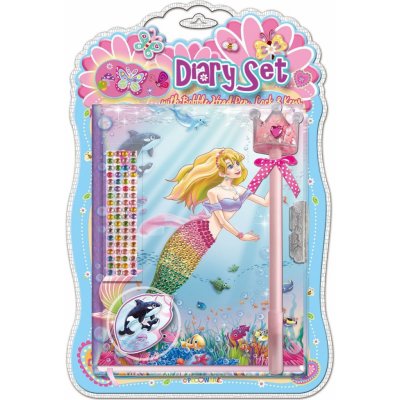 Alltoys Deník set s tužkou Mořská víla – Hledejceny.cz