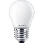 Philips LED žárovka E27 6,5W-60W 4000K 230V P45 FR G P347700 – Hledejceny.cz