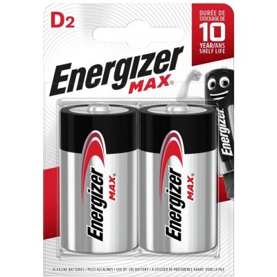 Energizer Max D 2ks E300129200 – Zbozi.Blesk.cz