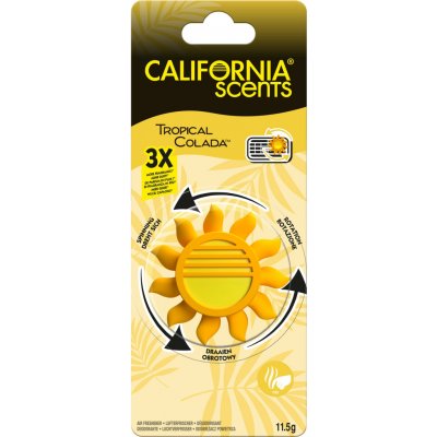 California Scents - Spinner Vent Stick Tropical Colada – Hledejceny.cz
