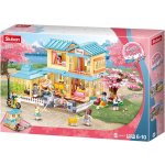 Sluban B1017 Dům se sakurou – Zboží Dáma