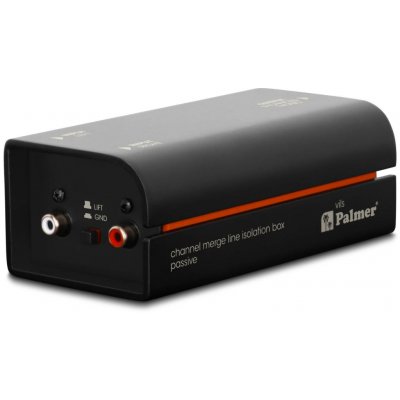 Palmer RIVER VILS, 1-Kanal Line Isolator (IN 2x Cinch, OUT 1x XLR) | Zboží Auto
