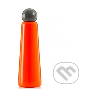 Lund London Skittle Bottle Jumbo Coral & Dark Grey 750 ml – Zboží Mobilmania