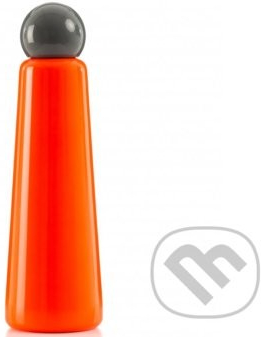 Lund London Skittle Bottle Jumbo Coral & Dark Grey 750 ml