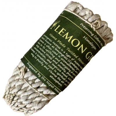 Zafilo Provazové vykuřovadlo Pure Herbs Citronová tráva 51 g – Hledejceny.cz