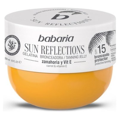 Babaria Sun Reflections Gele mrkvové opalovací želé SPF15 s vitaminem E 300 ml – Zbozi.Blesk.cz