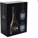 Torres brandy Reserva Privada 15y 40% 0,7 l (dárkové balení 2 sklenice) – Zboží Dáma