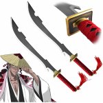 Chladné zbraně Shunsui Kyoraku anime bleach dvě katany – Sleviste.cz