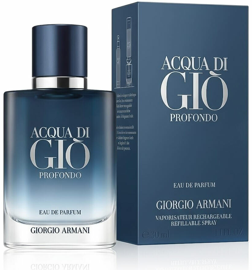 Giorgio Armani Acqua di Gio Profondo parfémovaná voda pánská 30 ml plnitelný flakon