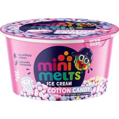 Mini Melts Zmzlinové kuličky s příchutí cukrové vaty 70 g – Zboží Dáma Mini Melts Zmzlinové kuličky s příchutí cukrové vaty 70 g – Zboží Dáma