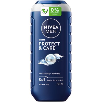 Nivea Men Sprchový gel pro muže 3v1 Protect & Care 500 ml – Sleviste.cz