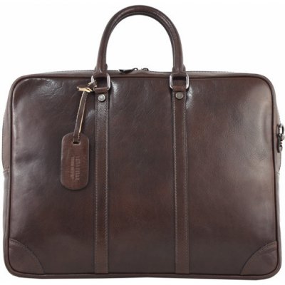Pánska kožená aktovka 380 tmavohnedá – Zboží Dáma