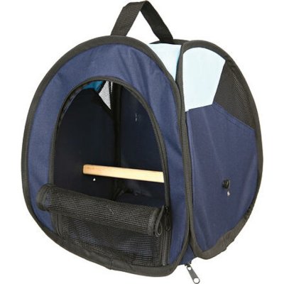Trixie Přepravní taška s bidlem tmavě a světle modrá 27 x 32 x 27 cm – Zboží Mobilmania