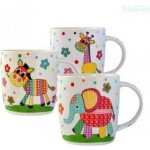 Hrnek dekor kůň žirafa slon 9x9cm 590738 350 ml – Zboží Mobilmania
