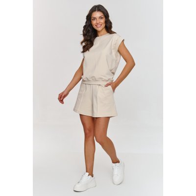 Makadamia dámská souprava s kraťasy M866 sv. béžová – Zbozi.Blesk.cz