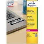 Avery Zweckform L6009-100 Velmi odolné etikety 45,7x21,2mm 4800 ks stříbrná – Sleviste.cz