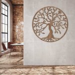 Dřevěný strom života na zeď - Yesod – Zboží Dáma Dřevěný strom života na zeď - Yesod – Zboží Dáma