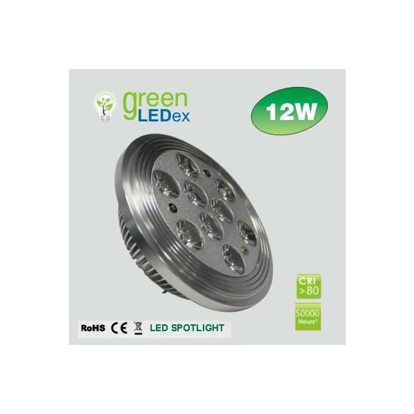 Žárovka GreenLEDex LED žárovka reflektorová AR 111 12W