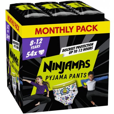 Ninjamas Pyjama Pants Kosmické lodě 8 let 27 kg-43 kg 54 ks – Sleviste.cz