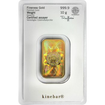 Heraeus investiční zlatý slitek Kinebar 10 g