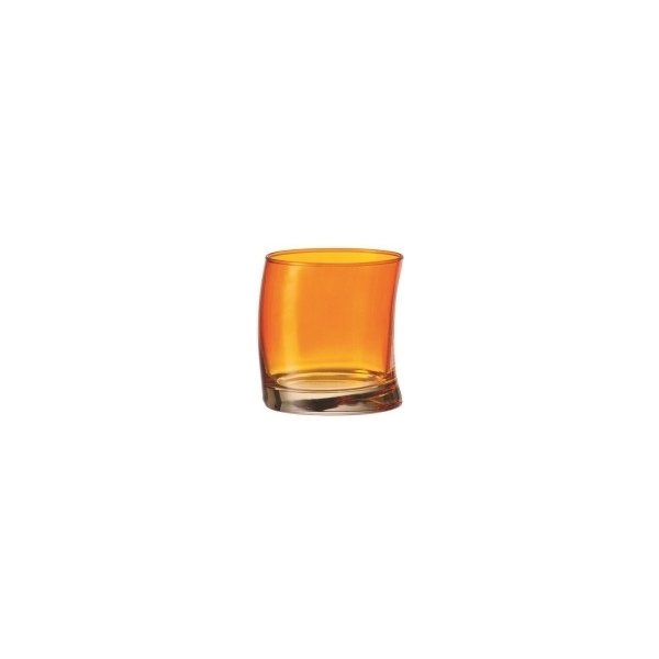 Sklenička Leonardo sklenice Swing oranžová malá sada 6ks 280 ml
