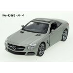 Welly Mercedes-Benz 2012 SL500 Hard Top silver code 43662H modely aut 1:34