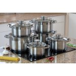 Edenberg Sada hrnců nerezová ocel 12 ks – Zboží Dáma