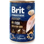 Brit Premium by Nature Dog Fish with Fish Skin 12 x 400 g – Zboží Mobilmania