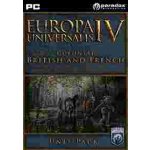 Europa Universalis 4: Colonial British and French Unit Pack – Hledejceny.cz