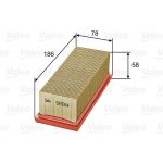 Vzduchový filtr VALEO 585064 – Hledejceny.cz