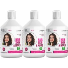 KolagenDrink Hair Skin & Nails 99denní program 3 x 500 ml