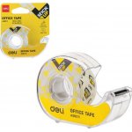 Deli Lepící páska transparentní Stick up s odvíječem 18 mm x 7,62 m – Sleviste.cz