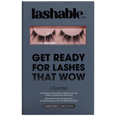 Lashable umělé trsové nalepovací řasy Charmé 8-15mm 5 párů – Zboží Mobilmania