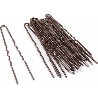 Vlásenky hnědé Varianta: malé 4,5 cm – Zboží Dáma