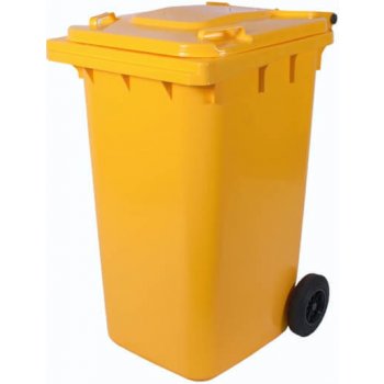 TAVOBAL plastová popelnice 240 l žlutá