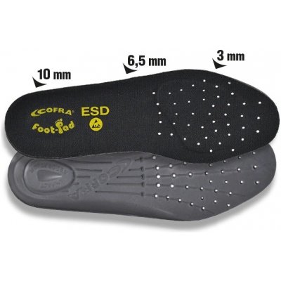 Cofra FOOT-PAD ESD boty Stélka – Zboží Dáma