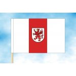 LIBEA, s.r.o. Západopomořanské vojvodství vlajka Rozměr: 30×45 cm, Uchycení: Návlek na žerď – Hledejceny.cz