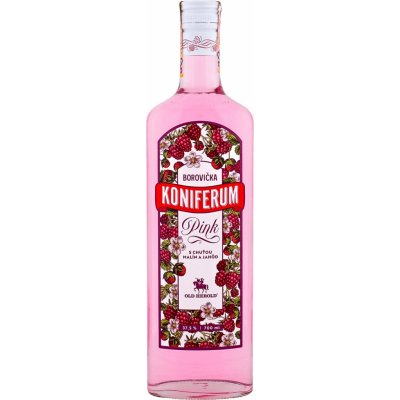 Borovička Koniferum Pink 37,5% 0,7 l (holá láhev) – Zboží Mobilmania