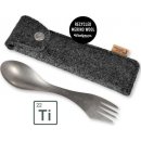 Light My Fire Spork´n Straw Kit Titanium