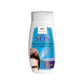 Bione Cosmetics SOS šampon s přísadami proti padání vlasů pro muže 260 ml
