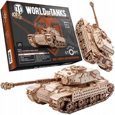 Little Story Dřevěné 3D puzzle tank Bat.-Chaitllon Bourvasque 763 ks – Zboží Mobilmania