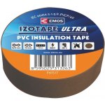 Emos F61517 Elektroizolační páska PVC 15 mm x 10 m hnědá – Hledejceny.cz