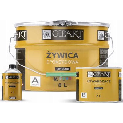 GIPART Epoxidová pryskyřice šedá 15 kg – Sleviste.cz