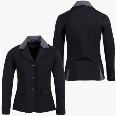 QHP Dětské jezdecké sako Quinn černé černé – Sleviste.cz