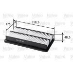 Vzduchový filtr VALEO 585147 – Hledejceny.cz