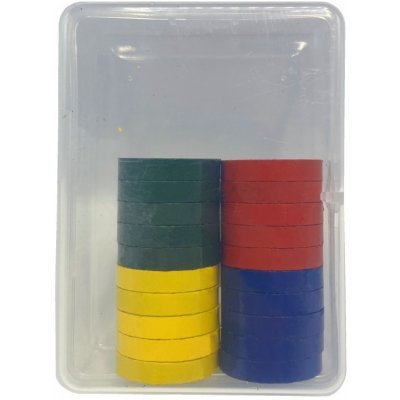 Pkstars.cz Magnety 25 mm Barevné 20 ks – Zboží Dáma
