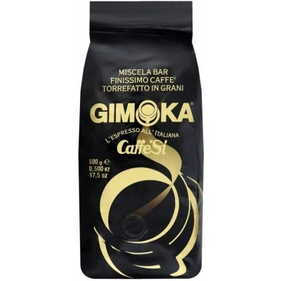 Gimoka Caffe Si převaha robusty zrnková 0,5 kg – Hledejceny.cz
