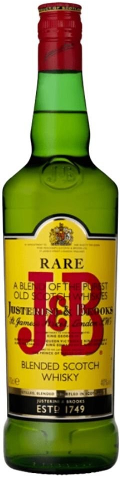 J&B Rare Scotch Whisky 40% 1 l (holá láhev)
