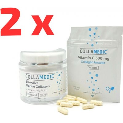 Collamedic kapsle s kyselinou hyaluronovou 2 x 120 kapslí – Hledejceny.cz